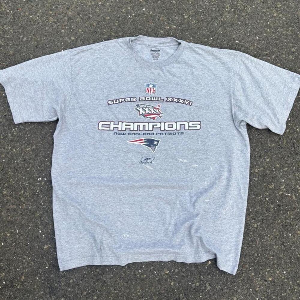 Y2k reebok new england patriots